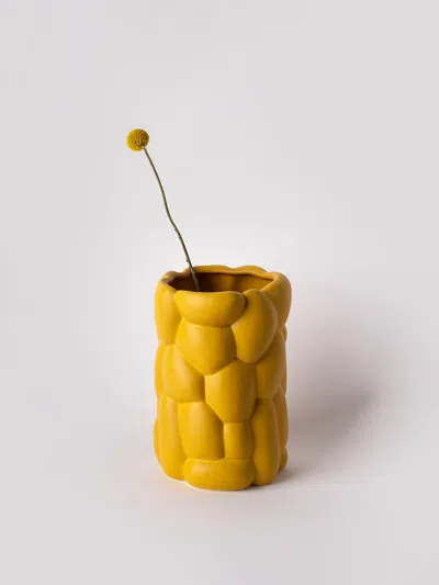 Raawii Vases Yellow Uni In Yellow