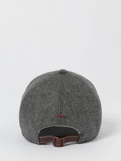Brunello Cucinelli Hat Men  In Gray