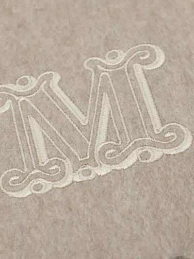 Max Mara Scarf Woman  In Sand