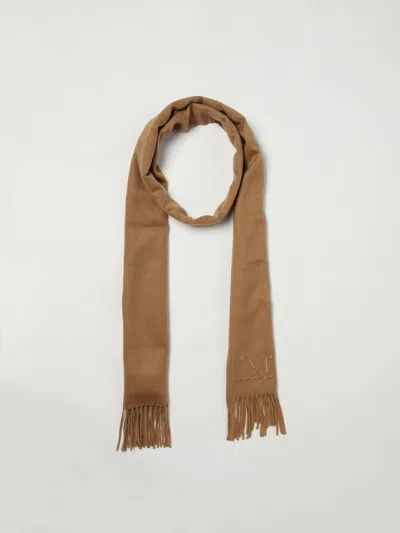 Max Mara Scarf Woman  In Sand