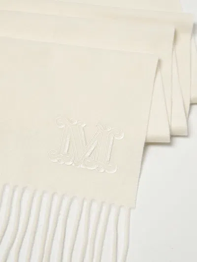 Max Mara Scarf Woman  In White