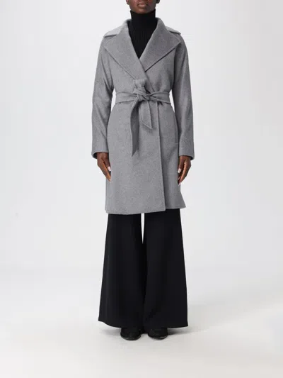 Max Mara Double-breasted Wool Coat In Gray