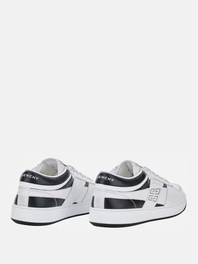 Givenchy G Move Low-top Leather Sneakers In White