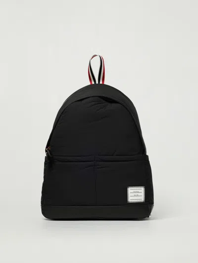 Thom Browne Logoed Backpack In Black