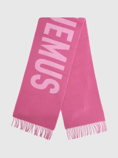 Jacquemus Scarf Woman  In Pink