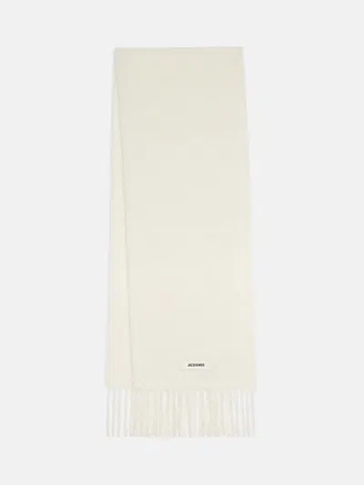 Jacquemus Scarf Woman  In White