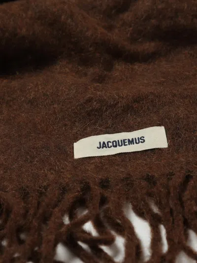 Jacquemus Scarf Woman  In Brown