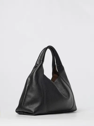 Gucci Softbit Python Maxi Shoulder Bag In Black