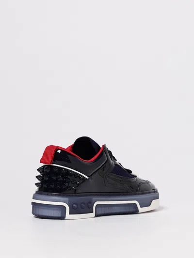 Christian Louboutin Men Astrocool Borchie Dietro Sneaker In Black