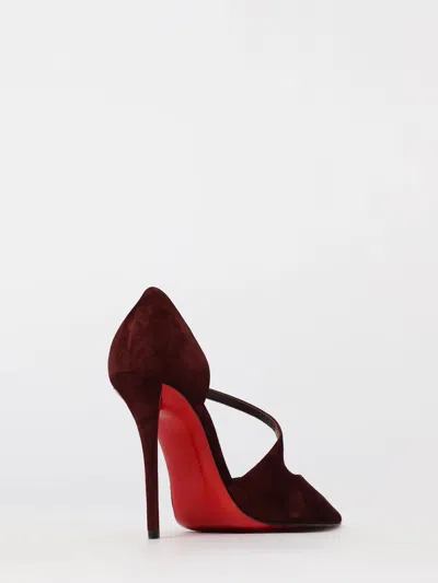 Christian Louboutin Ziggyta Pointed Toe Stiletto Pumps In Burgundy