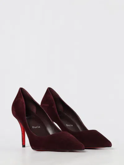 Christian Louboutin Shoes Woman  In Burgundy