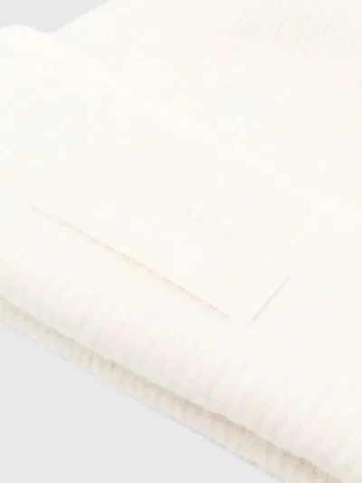 Jacquemus Le Bonnet Knit Wool-blend Beanie In White