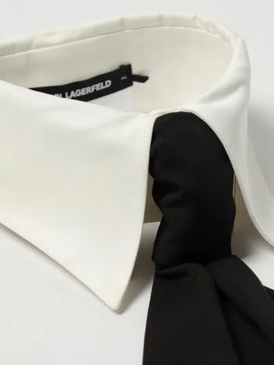 Karl Lagerfeld Tie Woman  In Black