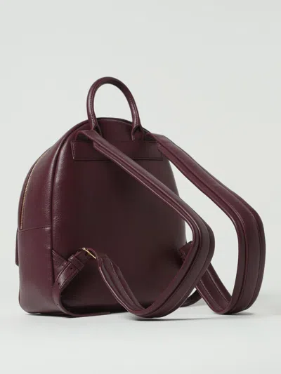 Love Moschino Backpack Woman  In Burgundy