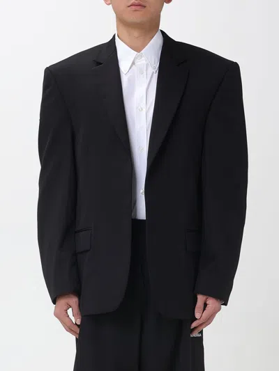 Balenciaga Hybrid Tailored Jacket Clothing In Black