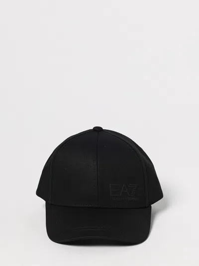Ea7 Hat Men  In Black