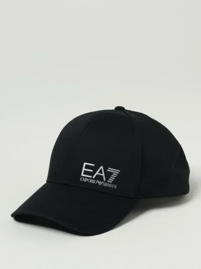 Ea7 Hat Men  In Black