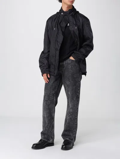 Alexander Mcqueen Logo Lettering Crewneck T-shirt In Black