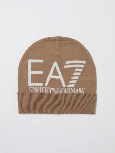 Ea7 Hat Men  In Brown