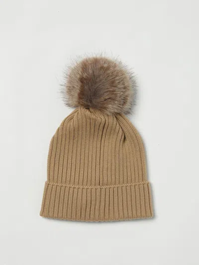 Moncler Simple Hat In Brown