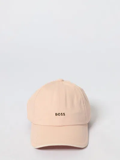 Hugo Boss Hat Woman Boss In Neutral