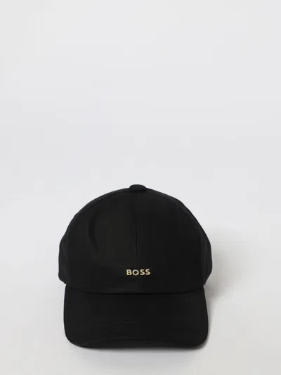 Hugo Boss Hat Woman Boss In Black