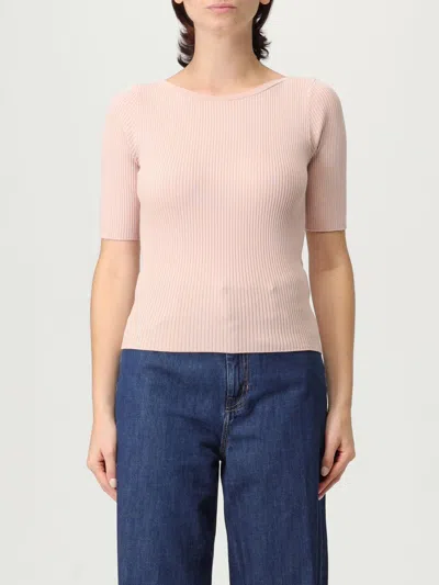 Weekend Max Mara Waser Ribbed T-shirt In Multi