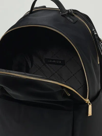 Michael Kors Sable Medium Pebbled Leather Backpack In Black