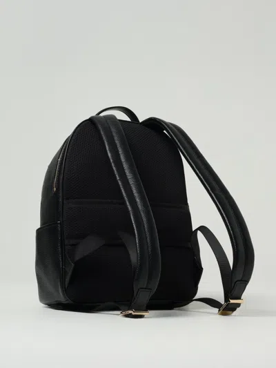 Michael Kors Sable Medium Pebbled Leather Backpack In Black