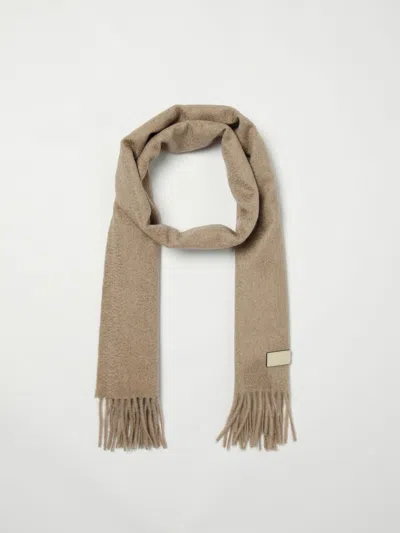 Agnona Scarf Woman  In Burgundy