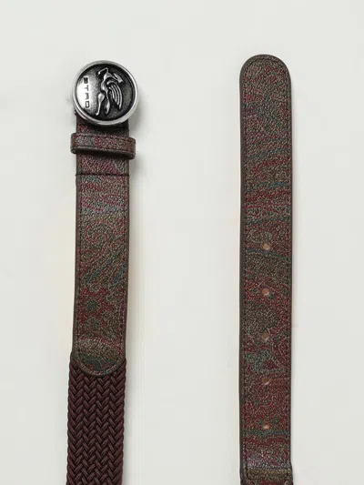 Etro Belt Kids  In Brown