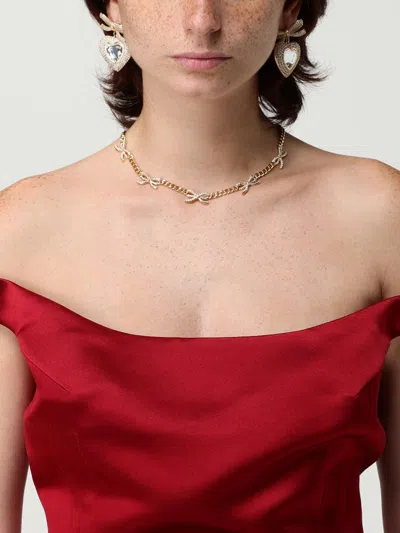 Self-portrait Jewel Woman  In Gold