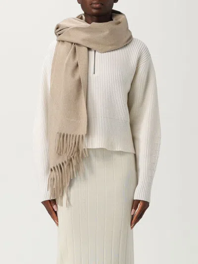 Max Mara Scarf Woman  In Sand