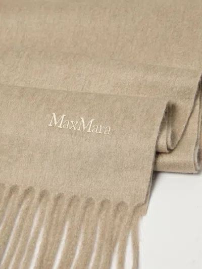 Max Mara Scarf Woman  In Sand