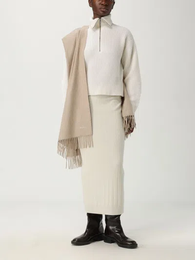 Max Mara Scarf Woman  In Sand