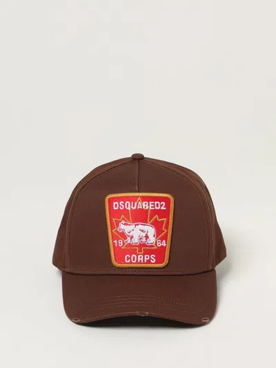Dsquared2 Hat Men  In Brown