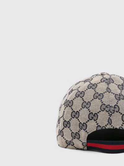 Gucci Kids Hat Base Junior "original Gg" In Gray