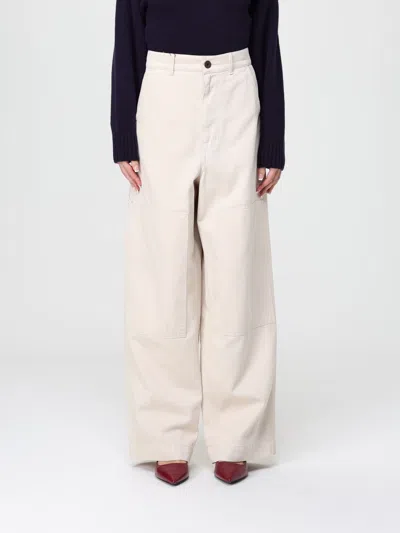 Weekend Max Mara Off-white Caronte Jeans In Multi