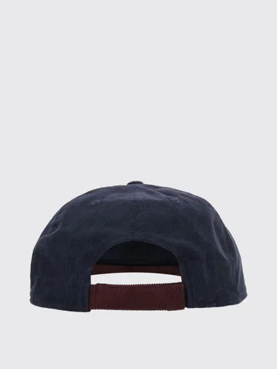 Autry Velvet Cap With Logo In Blue