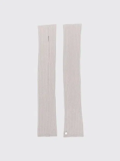 Rick Owens Virgin Wool Sleeves In Neutral