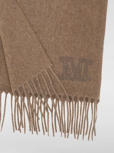 Max Mara Scarf Woman  In Sand