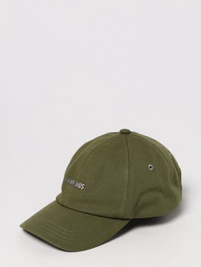 Jacquemus The Gadjo Logo-plaque Baseball Cap In Brown