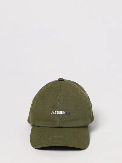 Jacquemus The Gadjo Logo-plaque Baseball Cap In Brown