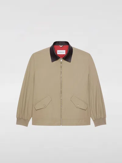 Givenchy Khaki Harrington Jacket In Nude