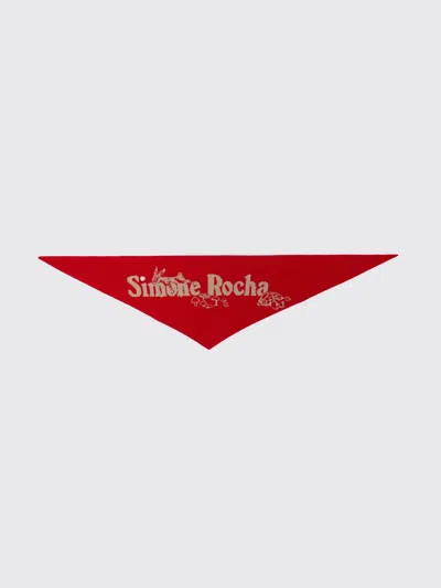 Simone Rocha Scarfs In Red