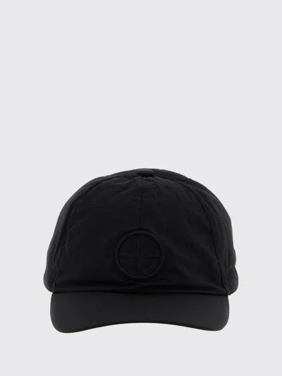Stone Island Hat Kids  Junior In Black