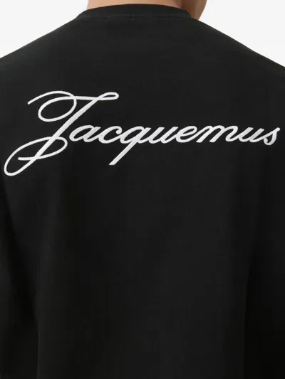 Jacquemus Logo-embroidered T-shirt In Multi