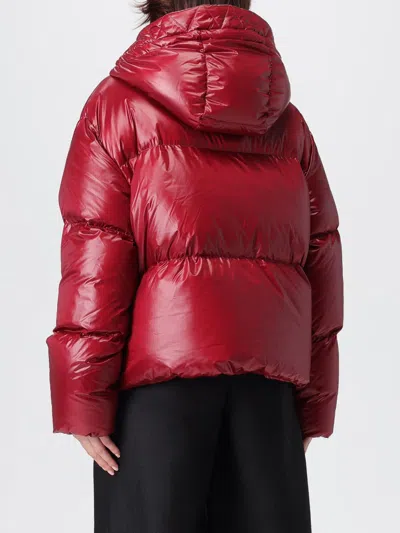 Fay Structured Fit Minimalist Jacket With Classic Silhouette In Red