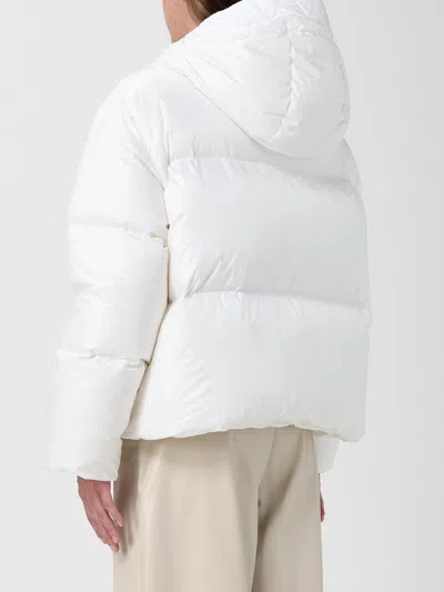 Fay Hooded Puffer Coat In White