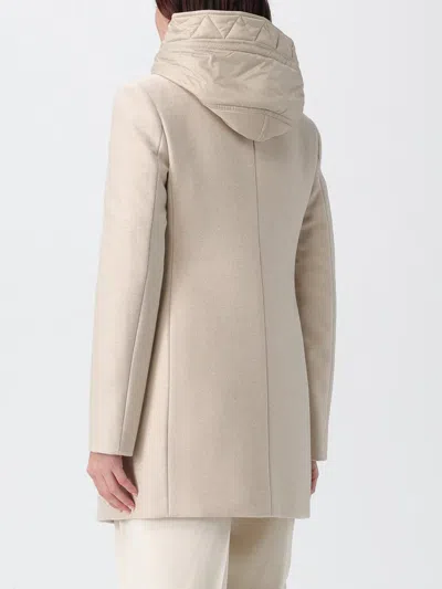 Fay Double-breasted Toggle Front Coat In Melange Wool Blend In Multi